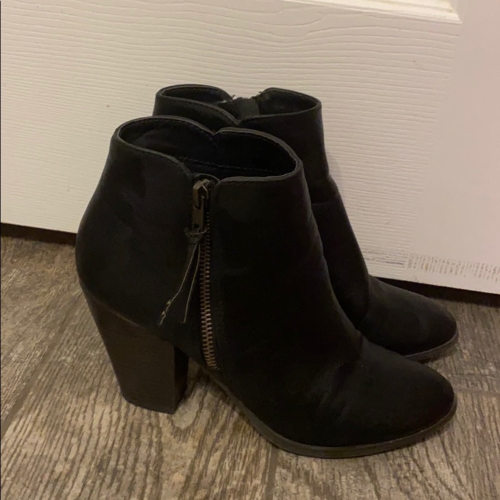 Black booties